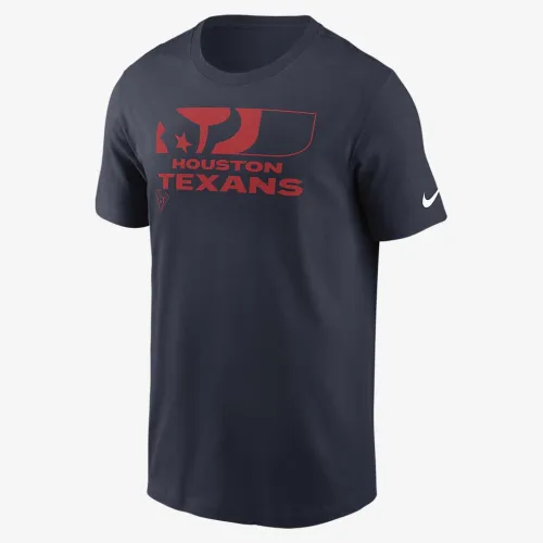 Houston Texans Air Essential чоловічі Nike NFL футболка блакитний