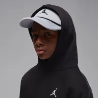 Nike Jordan Brooklyn Fleece Big детские Pullover Толстовка с капюшоном цвет черный