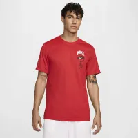 Nike чоловічі Dri-FIT баскетбольні футболка колір червоний