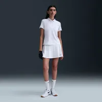 Nike Victory женская Dri-FIT Short-Sleeve для гольфа Polo цвет белый