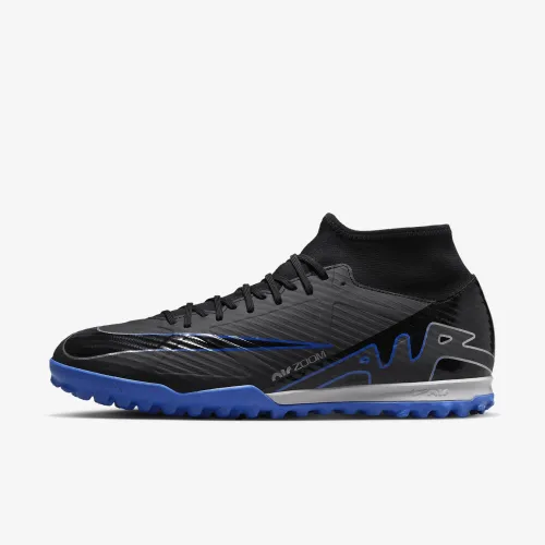 Nike Mercurial Superfly 9 Academy Turf High-Top Soccer Кроссовки цвет черный