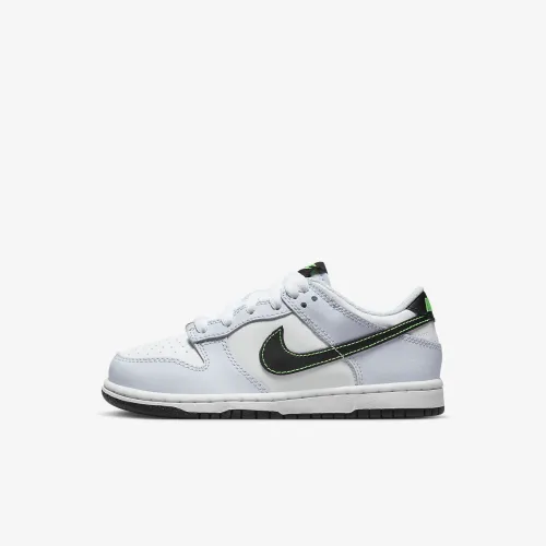 Nike Dunk Low Little детские Кроссовки цвет белый