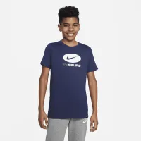Nike Tottenham Hotspur Swoosh Big дитячі Soccer футболка блакитний
