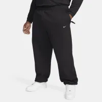 Nike Solo Swoosh мужские Open-Hem Fleece Pants цвет черный