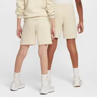 Nike Sportswear Club Big детские French Terry шорты цвет коричневый