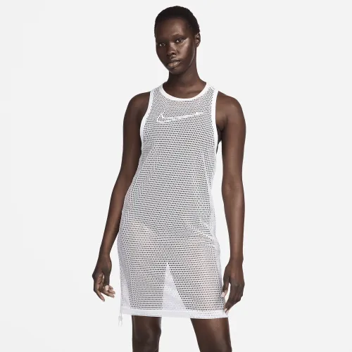 Nike Swim женская Mesh Cover-Up Костюм цвет белый