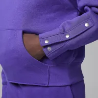 Nike Jordan Take Flight Snap Cuff Pullover Big Kids Толстовка с капюшоном цвет фиолетовый
