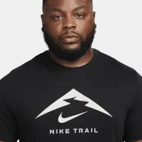 Nike Dri-FIT мужские Trail Running футболка цвет черный