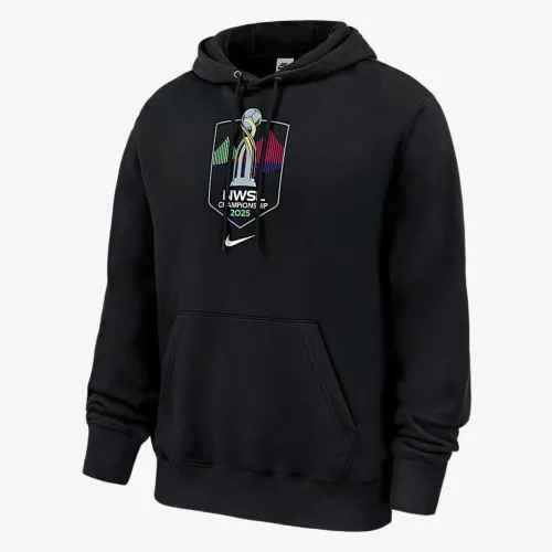 NWSL Championship Club Fleece Nike Pullover Толстовка з капюшоном колір чорний