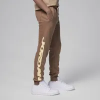 Nike Jordan MJ Flight MVP Big дитячі Fleece Pants колір коричневий