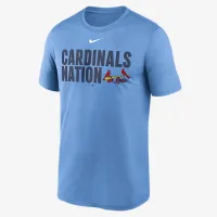 St. Louis Cardinals Local Legend мужские Nike Dri-FIT MLB футболка синий