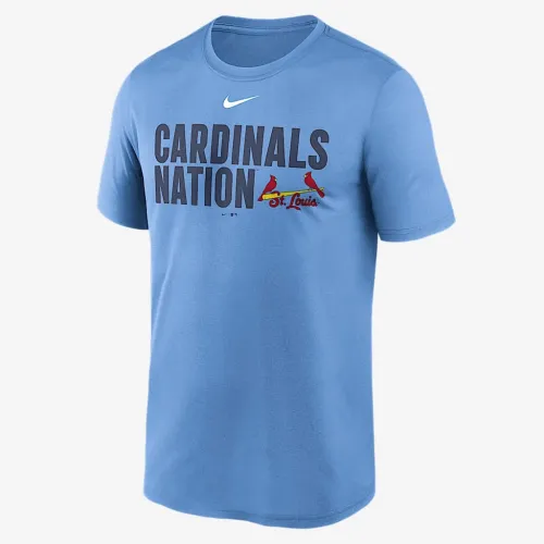 St. Louis Cardinals Local Legend чоловічі Nike Dri-FIT MLB футболка блакитний