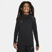 Nike Dri-FIT Strike Big дитячі Soccer Drill Top колір чорний