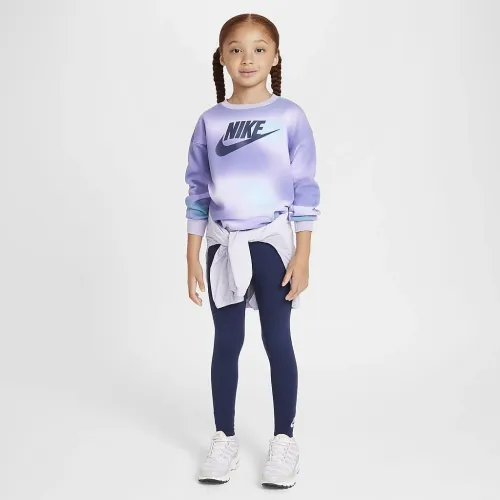 Nike Solarized Little детские Crew and лосины набор синий
