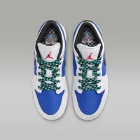 Nike Air Jordan 1 Low SE Big детские Кроссовки цвет белый