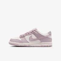 Nike Dunk Low Big детские Кроссовки цвет белый