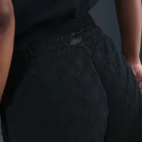 Nike Sportswear Phoenix Fleece жіноча оверсайз З високою талією Jacquard Pants колір чорний