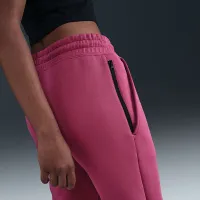 Nike Sportswear Tech Fleece женская Mid-Rise Joggers цвет фиолетовый