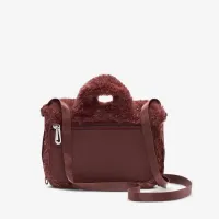 Nike Big детские Faux Fur Crossbody сумка (1L) цвет коричневый