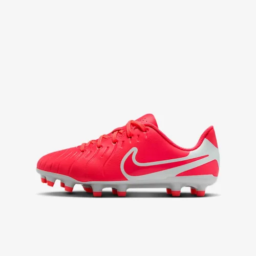 Nike Jr. Tiempo Legend 10 Club Little/Big детские Multi-Ground Low-Top футбольные бутсы Pink
