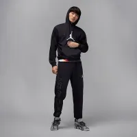Nike Jordan Sport Crossover чоловічі Fleece Pullover Толстовка з капюшоном колір чорний