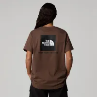 Футболка The North Face цвет красныйbox 0A87NK1OI1 - коричневая