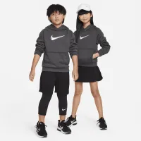 Nike Multi+ Big дитячі Therma-FIT Pullover Толстовка з капюшоном колір чорний