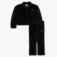 Nike Baby (12-24M) 2-Piece Cozy Rib Track набор цвет черный