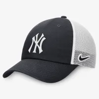 New York Yankees Everцвет зеленый Club мужские Nike MLB Trucker Adjustable Hat синий
