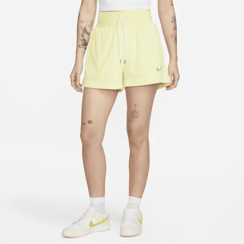 Nike Sportswear женская Terry шорты Yellow