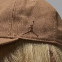 Nike Air Jordan Pro Unstructuцвет красный Flat Bill Hat цвет коричневый