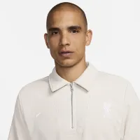 Liverpool FC Standard Issue мужские Nike Dri-FIT Soccer 1/4-Zip Top цвет коричневый