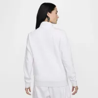 Nike Sportswear Club Fleece жіноча 1/2-Zip світшот колір коричневий