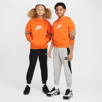 Nike Air Big детские Fleece Pullover Толстовка с капюшоном Orange