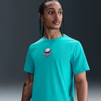 Nike мужские для гольфа футболка цвет зеленый