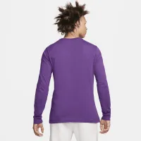 Nike Sportswear мужские Long-Sleeve футболка цвет фиолетовый