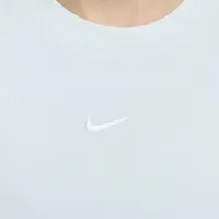 Nike Sportswear Essential жіноча Slim Cropped футболка блакитний