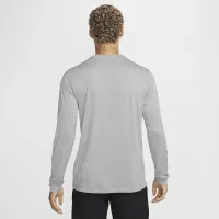 Nike Dri-FIT Legend чоловічі Long-Sleeve Fitness Top колір сірий
