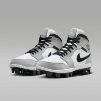 Nike Jordan 1 Retro MCS чоловічі бейсбольні бутси колір сірий