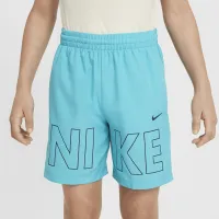 Nike Multi Big дитячі Woven тренувальні шорти колір зелений