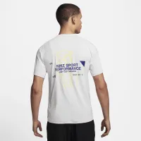 Nike Hyverse мужские Dri-FIT UV Short-Sleeve Versatile Top цвет серый
