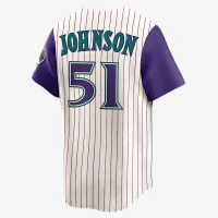 Randy Johnson Arizona Diamondbacks Cooperstown мужские Nike Dri-FIT ADV MLB Limited Jersey цвет белый