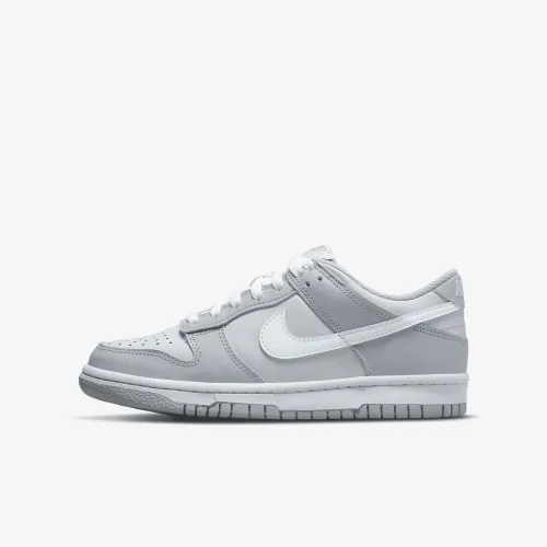 Nike Dunk Low Big дитячі Кросівки колір сірий