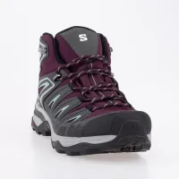 Кроссовки Salomon X Ultra Pioneer Mid L47170600 - бордово-серые