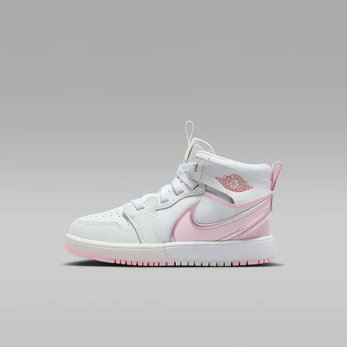 Nike Jordan 1 Mid RM EasyOn Little дитячі Кросівки колір білий