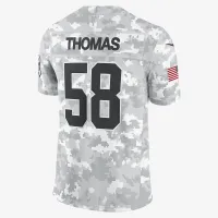 Derrick Thomas Kansas City Chiefs Salute to Service чоловічі Nike Dri-FIT NFL Limited Jersey колір білий
