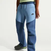 Nike Sportswear Tech Fleece Big дитячі (для хлопчиків) Open-Hem Pants блакитний