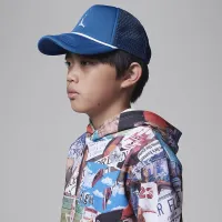 Nike Jordan Big детские Foam Trucker Hat синий