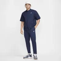 Nike Club мужские Woven Tapeцвет красный Leg Pants синий