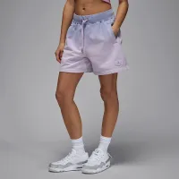 Nike Jordan Flight Fleece жіноча French Terry шорти колір фіолетовий